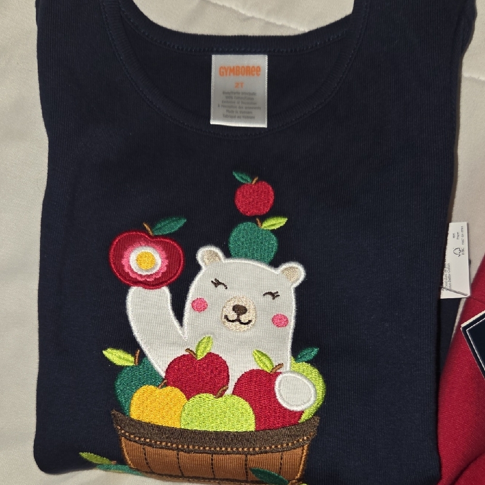Gymboree Fun Apple 2pc Set - Picture 3 of 6